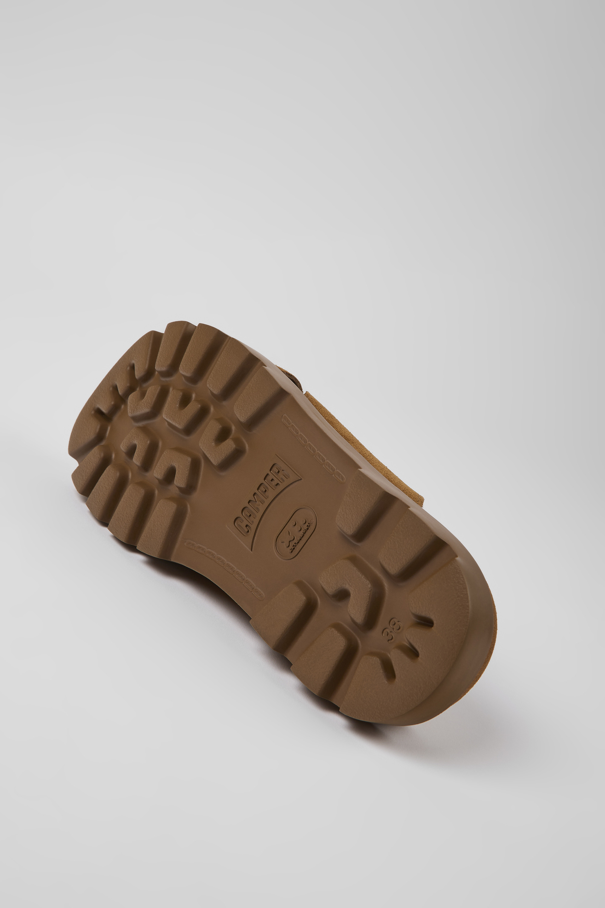 Brutus Sandal - Brown nubuck sandals for women