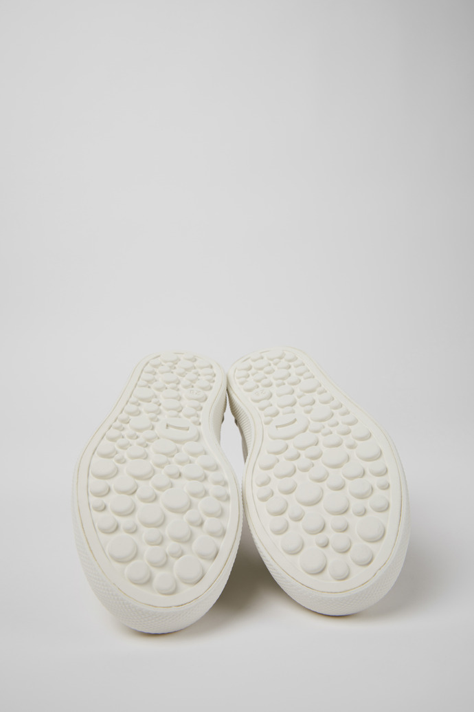 Pursuit White Leather Shoes for Boys