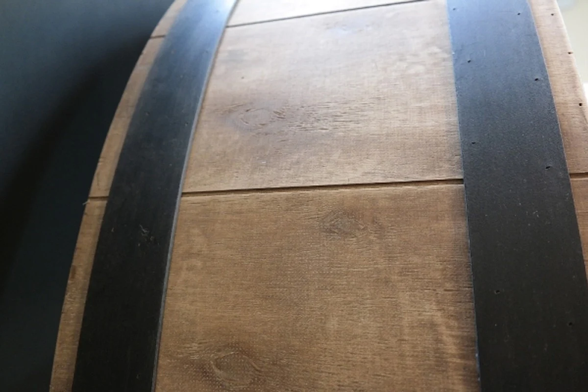 Casa Padrino country house style shelf cabinet natural colors / black 120 x 37 x H. 168 cm - Living Room Furniture in Country House Style