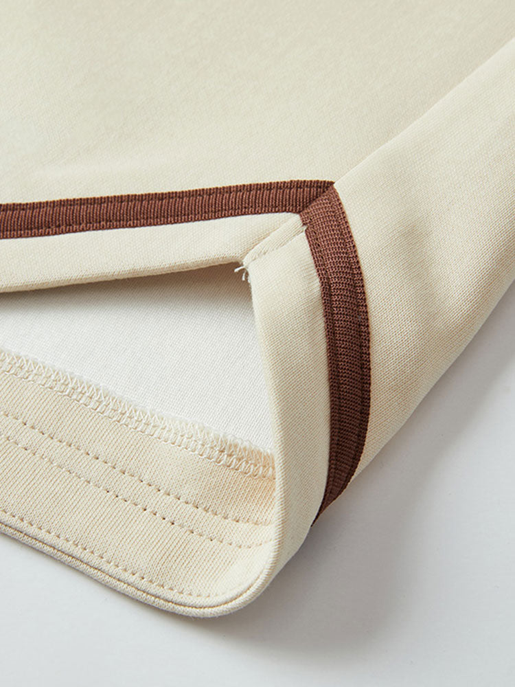 Basketball Bear Print Drop Shoulder Oversize T-Shirt & Jersey Basketball Shorts