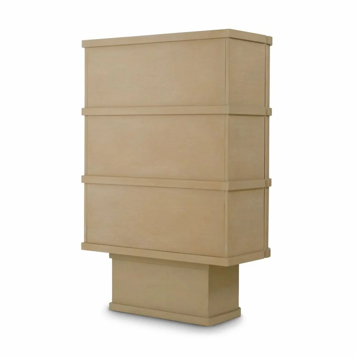 Casa Padrino armario bar / gabinete de vino de lujo con 2 puertas beige A. 145,5 cm - Muebles de bar