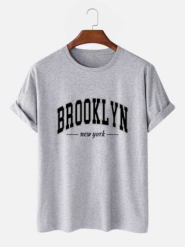 Brooklyn Print T-Shirt  & Jogger Pants