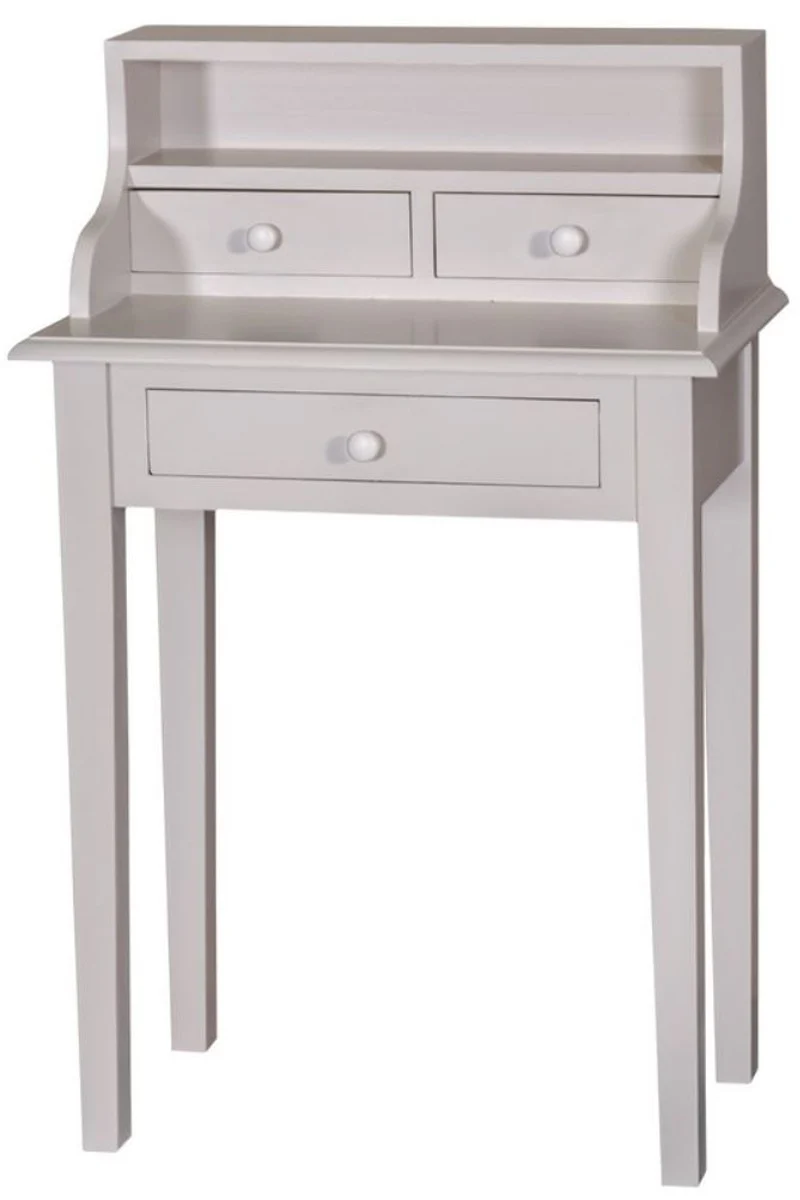 Casa Padrino escritorio estilo casa de campo con 3 cajones 65 x 40 x H. 102 cm - muebles de sala