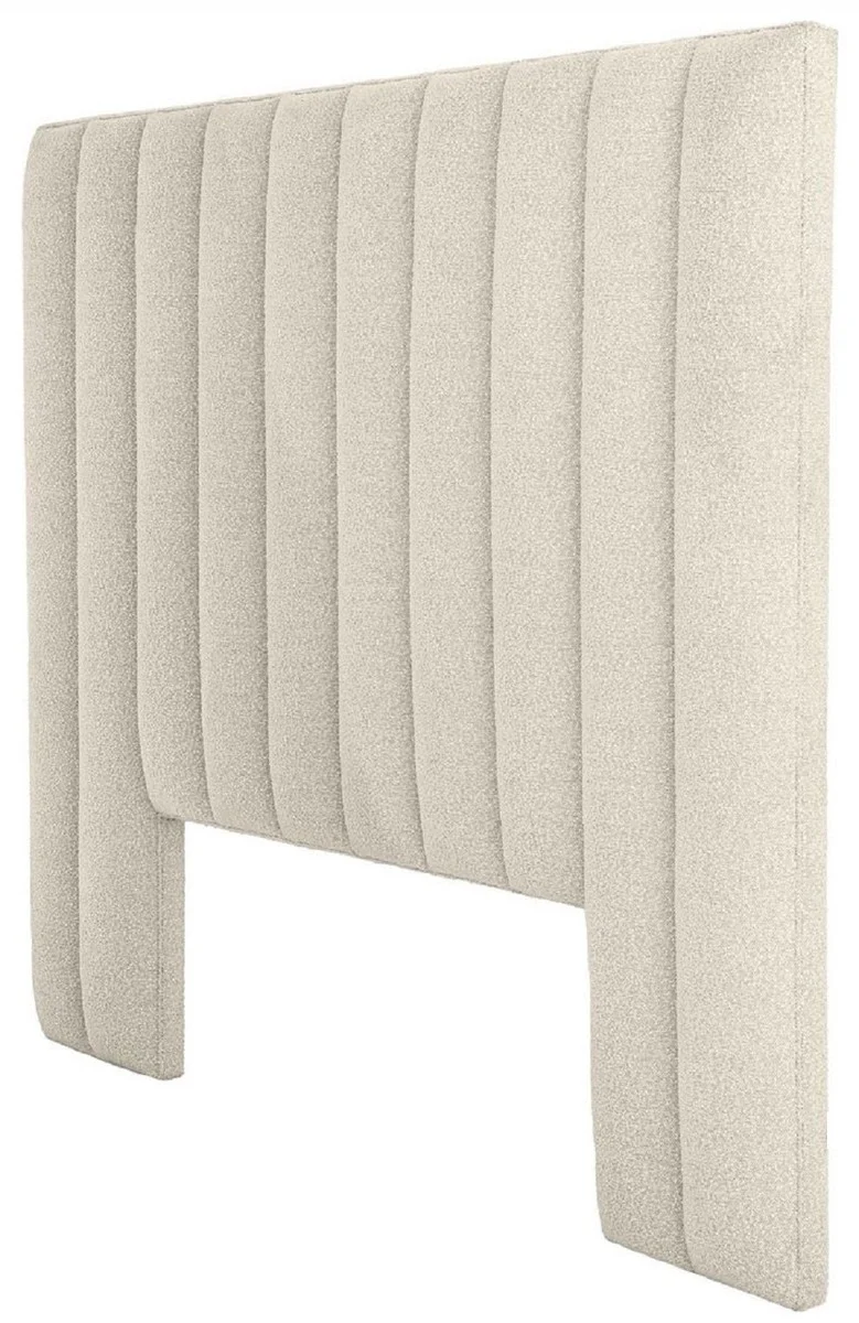 Casa Padrino cabecero de cama de lujo crema 232 x 14 x A. 178,5 cm - Muebles de Dormitorio - Muebles de Hotel - Calidad de Lujo