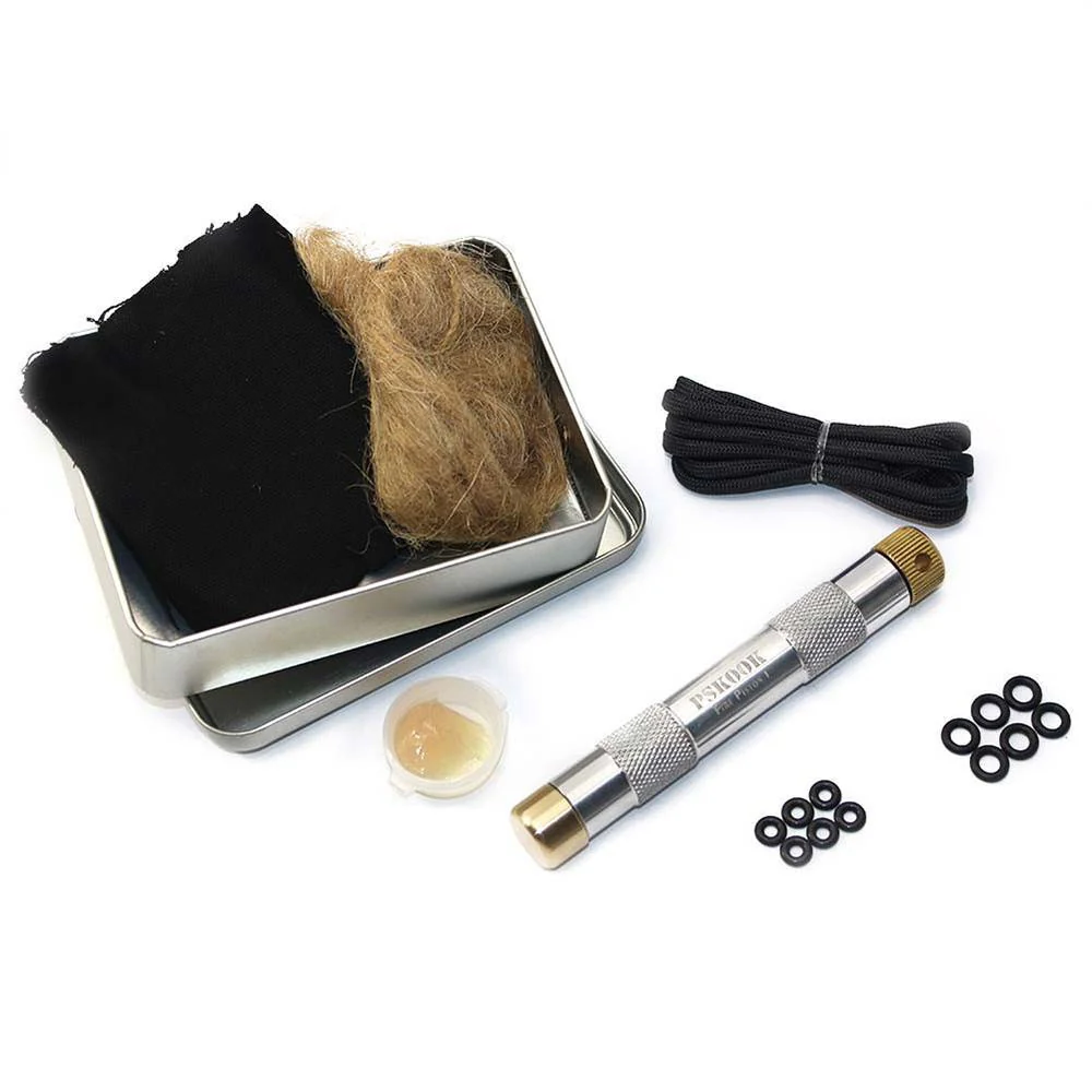 PSKOOK Metal Fire Piston - Pistón de fuego aluminio