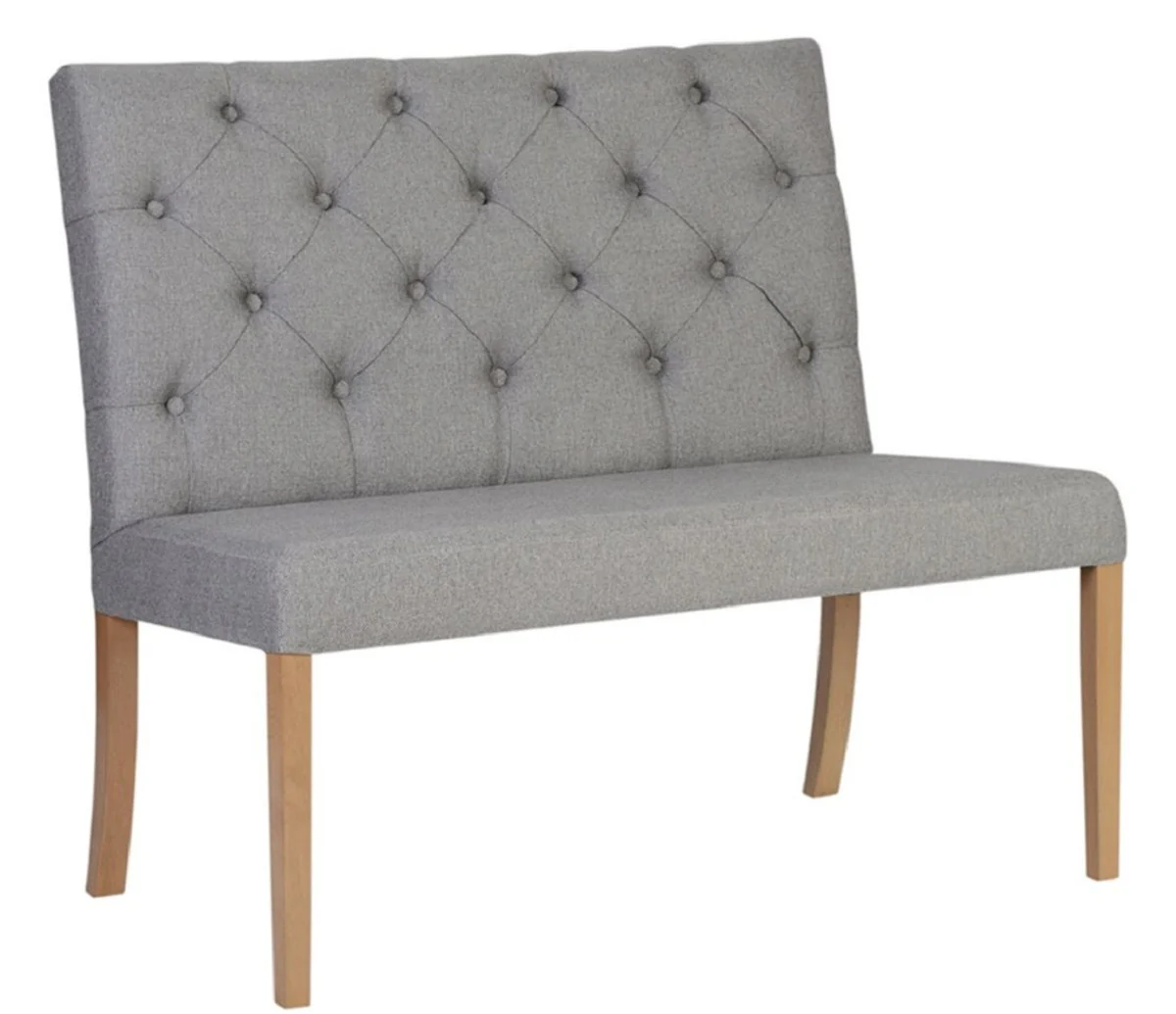 Casa Padrino Banco Chesterfield de Lujo con Respaldo 107 x 66 x H. 96 cm - Varios Colores - Muebles Chesterfield