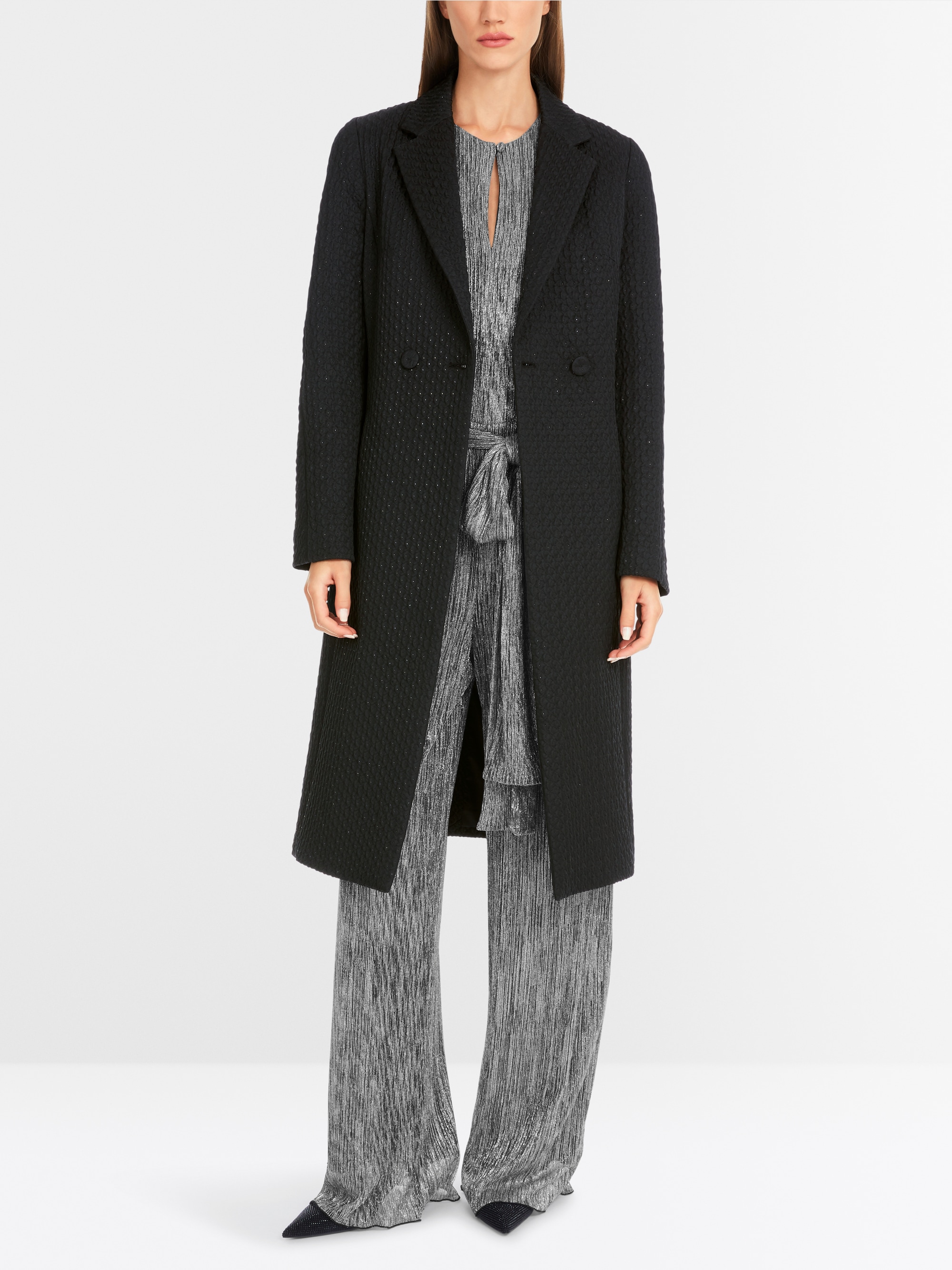 Marc-Cain Coat with metallic details