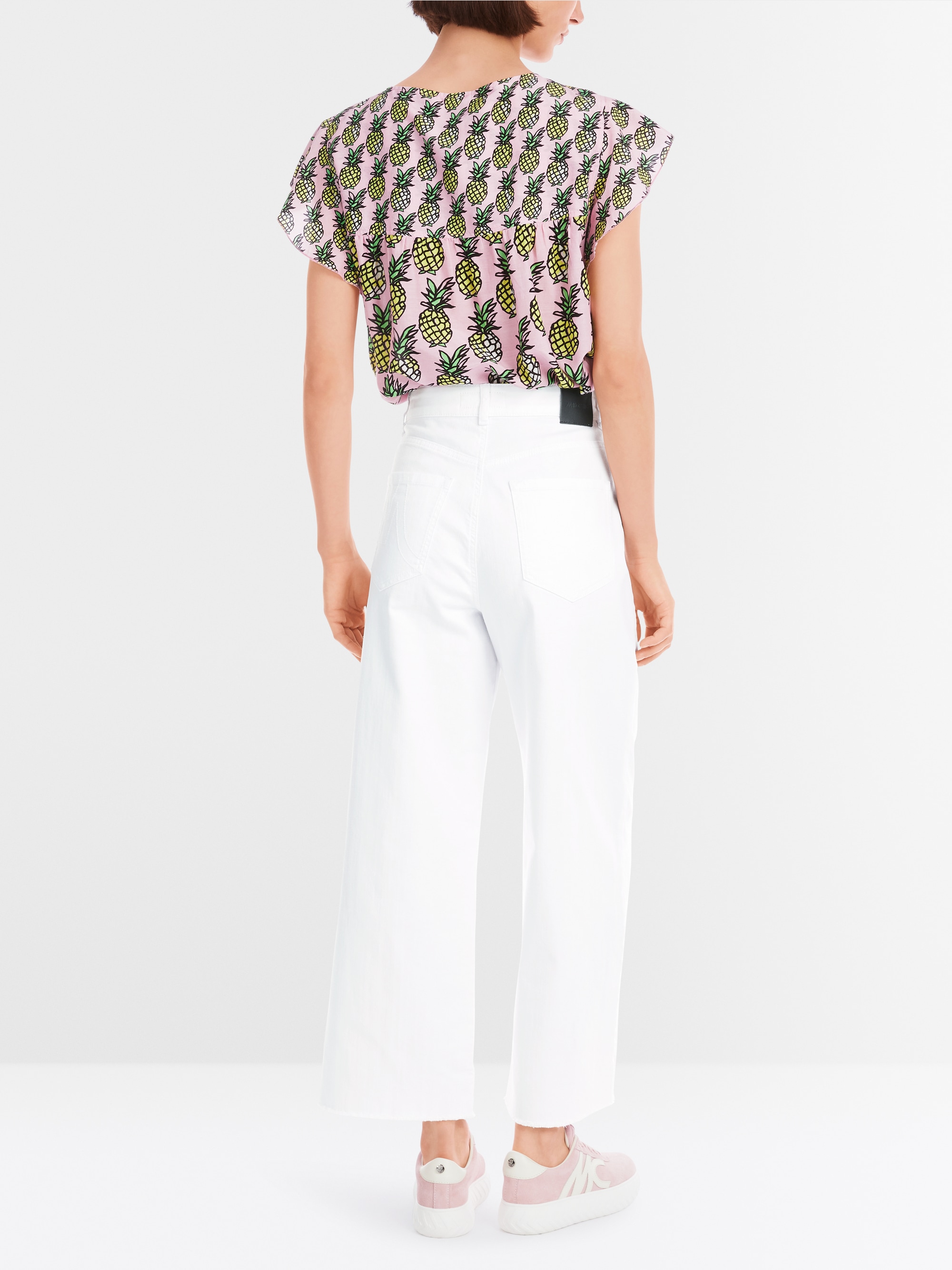 Marc-Cain WIGAN trousers with pineapple patch