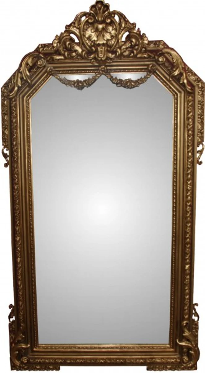Casa Padrino Baroque luxury mirror gold B 99 cm, H 174 cm - precious & sumptuous