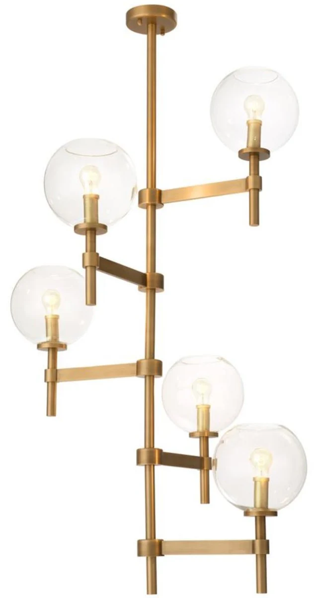 Casa Padrino araña de lujo latón antiguo Ø 72 x H. 90 cm - Muebles de Hotel y Restaurante