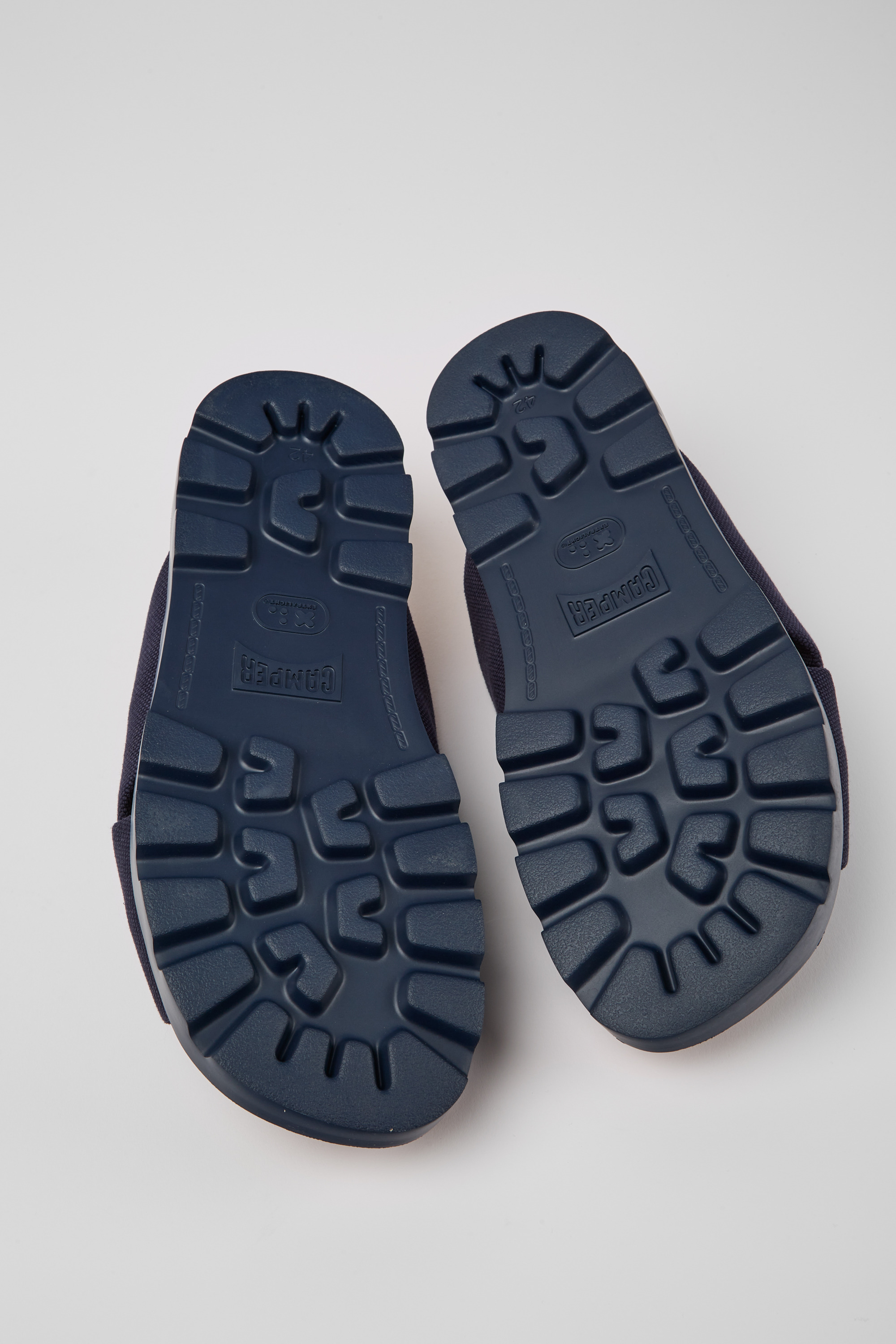 Brutus Sandal - Blue recycled cotton sandals for men