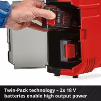 Cordless Portable Compressor TE-AC 36/8 Li OF Set-Solo