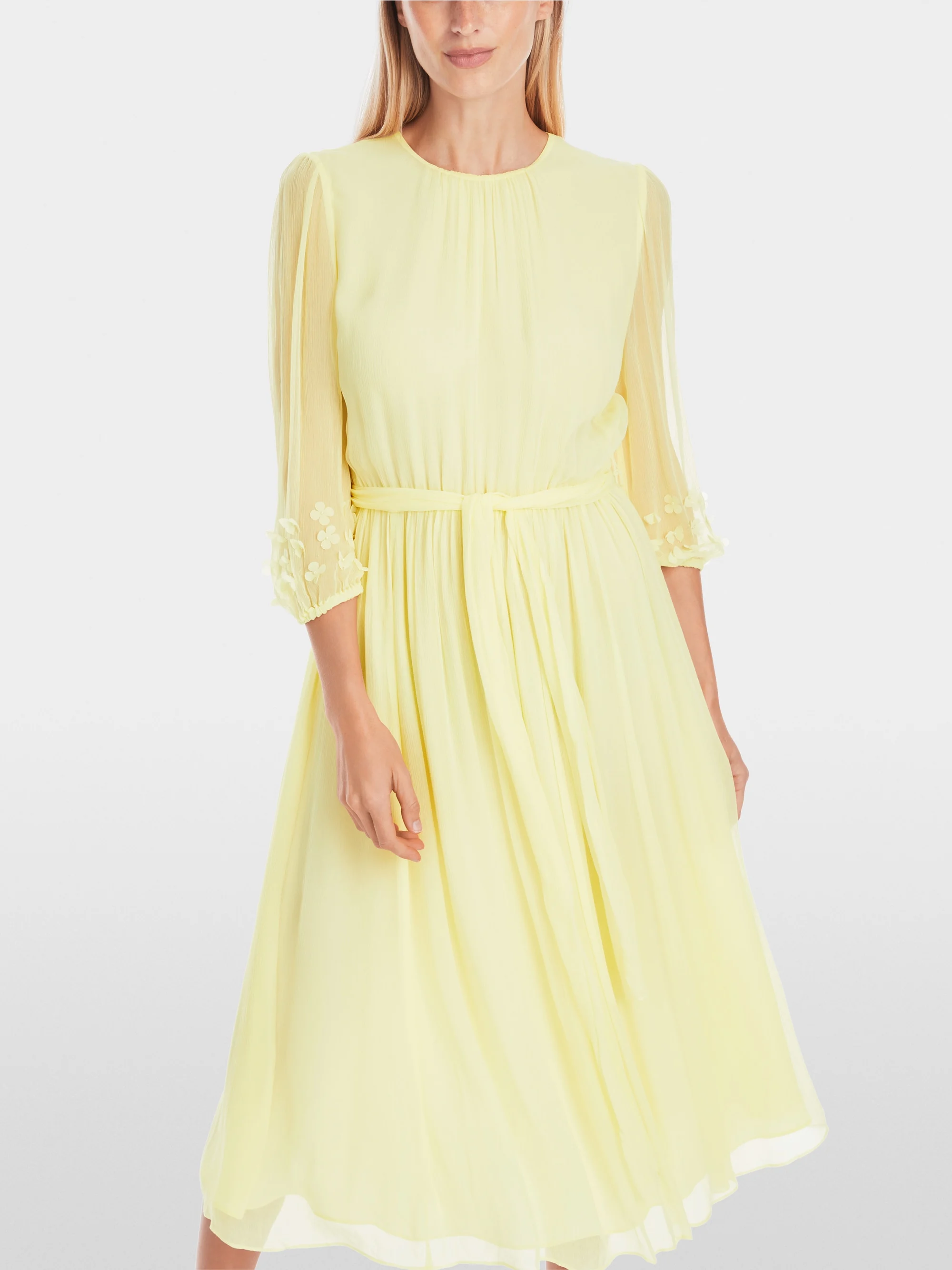 Marc-Cain Plain delicate viscose crepe dress