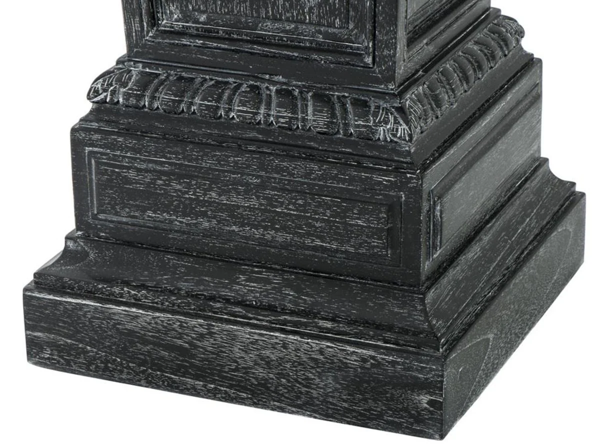 Casa Padrino dise?ador pilar mesa / lateral 38 x 38 x H. 114 cm - muebles de lujo