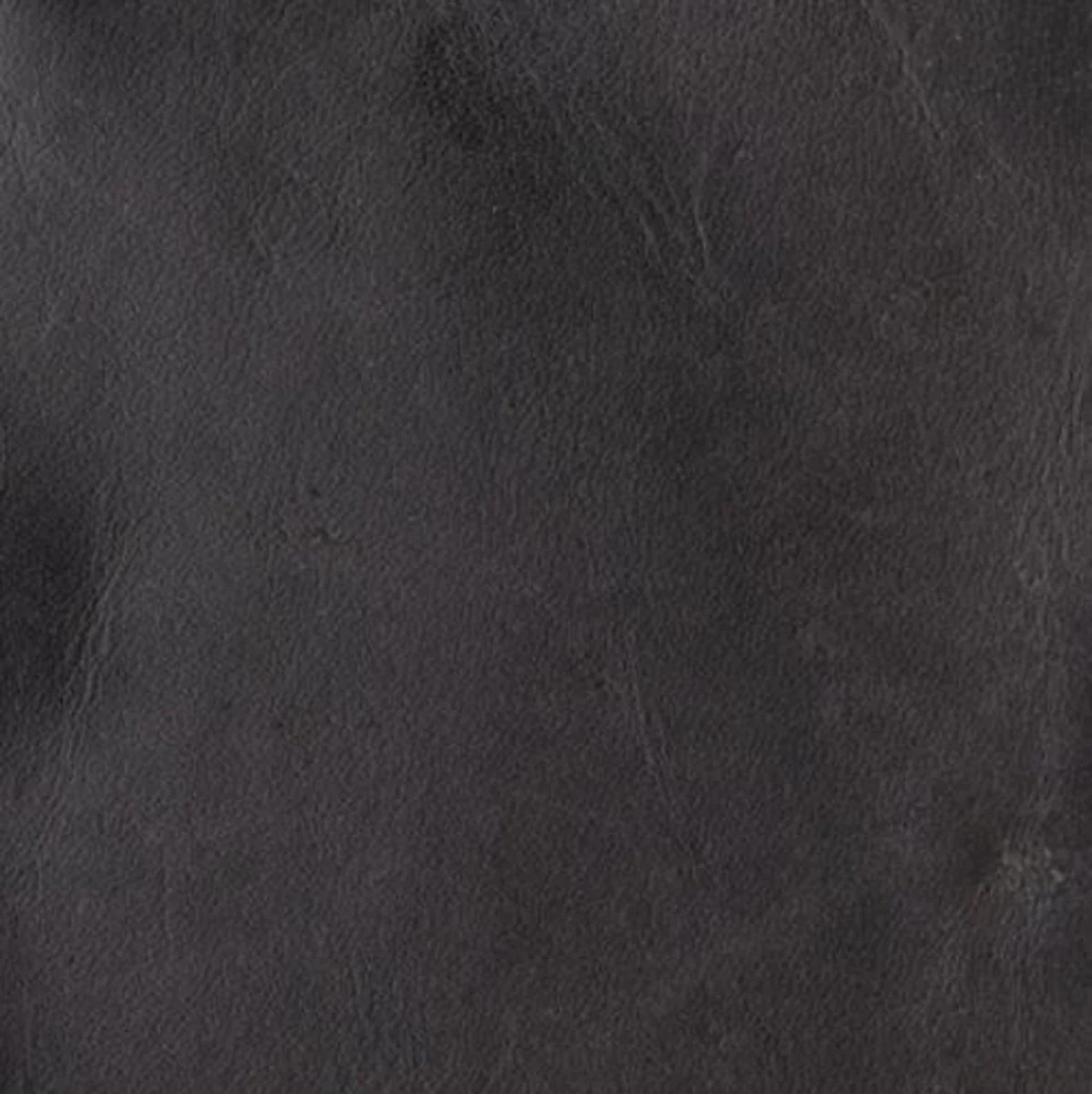 Casa Padrino sillón de búfalo de salón de lujo con ruedas negro / plata 59 x 69 x H. 93 cm - Muebles de Cuero Genuino