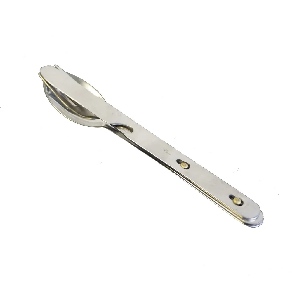 Set de cubiertos de camping Camping Sport 3IN1