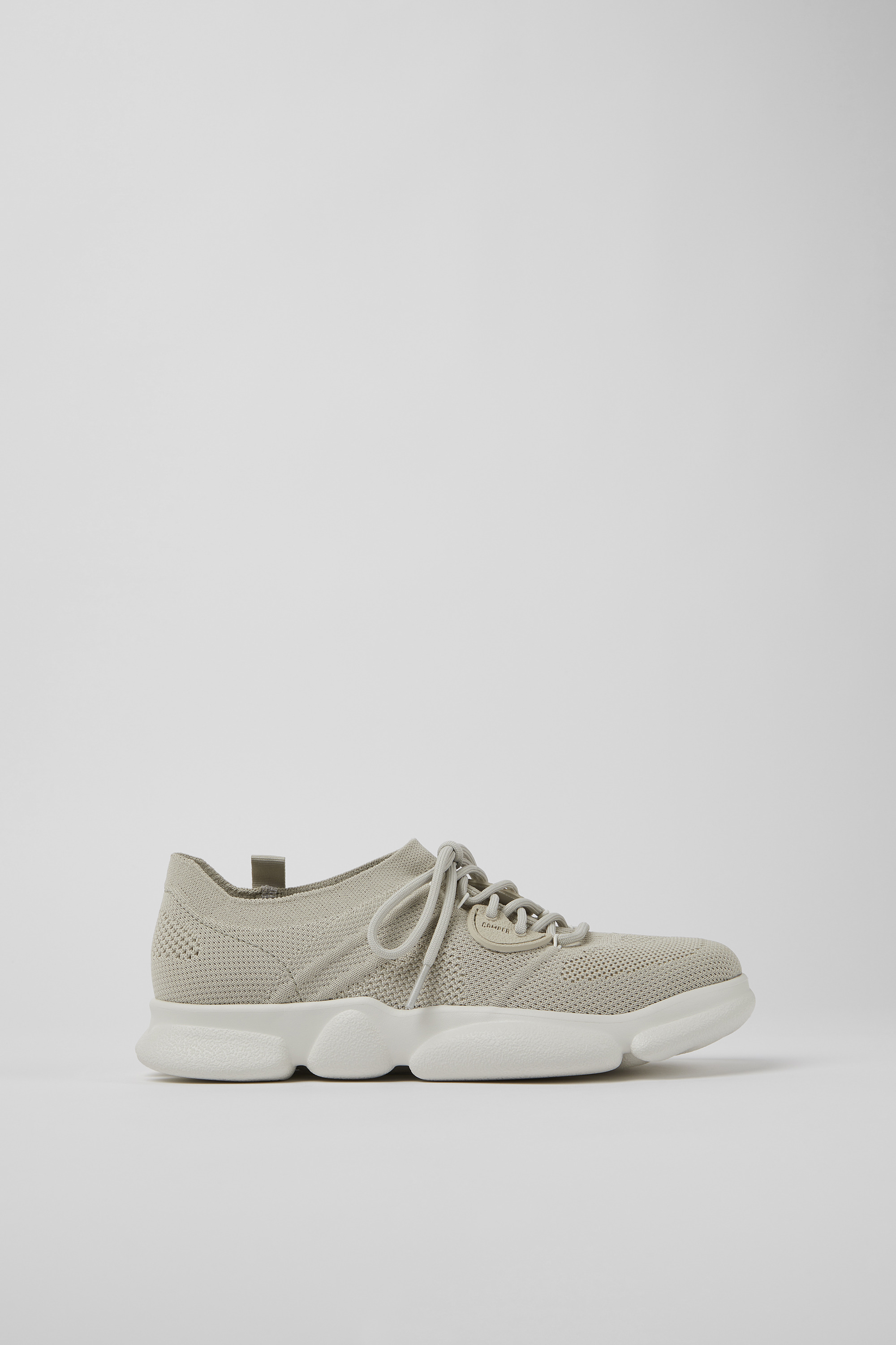 Karst - Gray textile sneakers for women