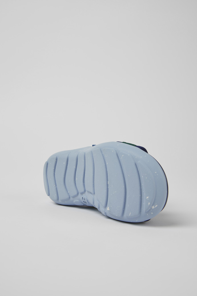 Wous Multicolored fabric sandals for children