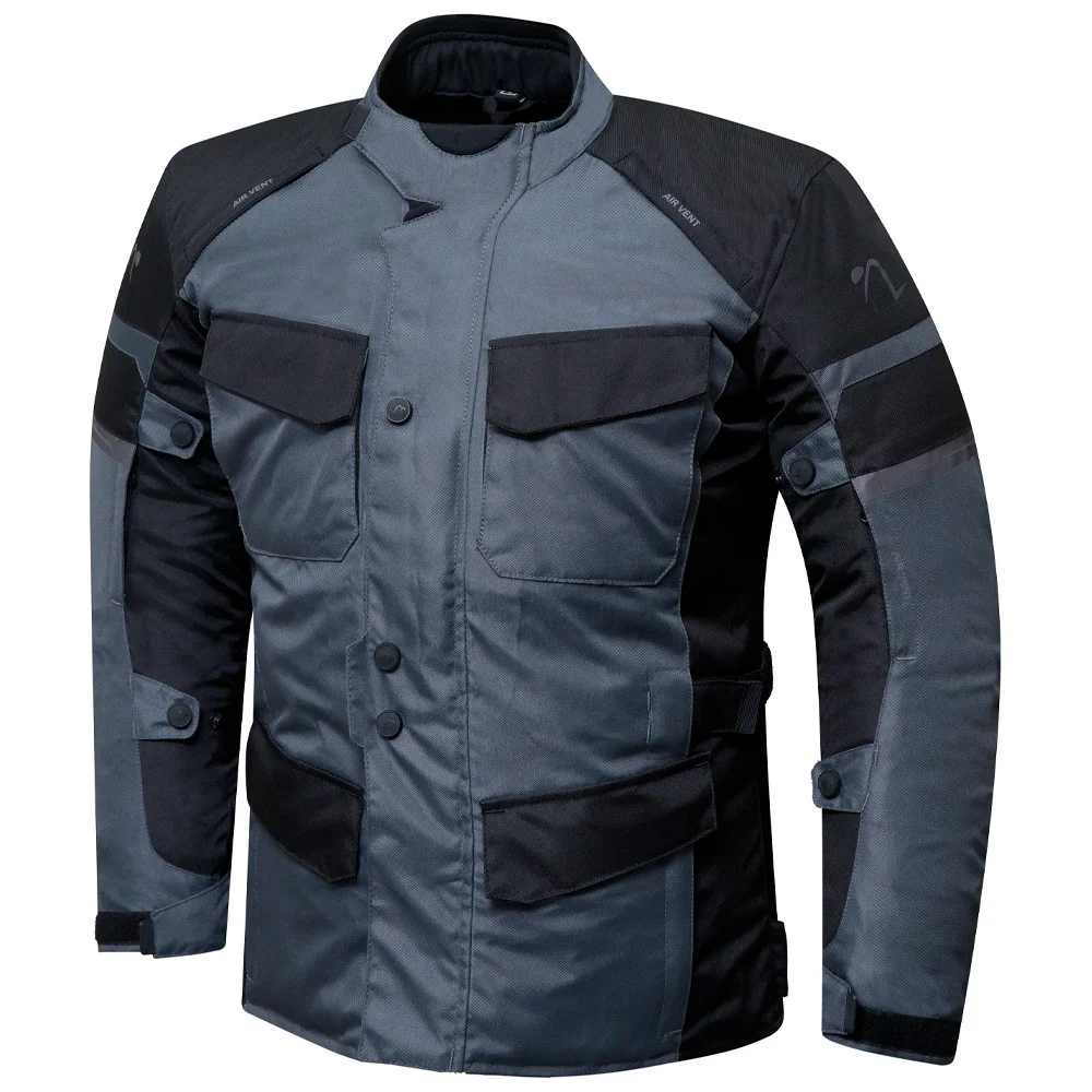 CHAQUETA OUT TRAIL NEGRO / GRIS