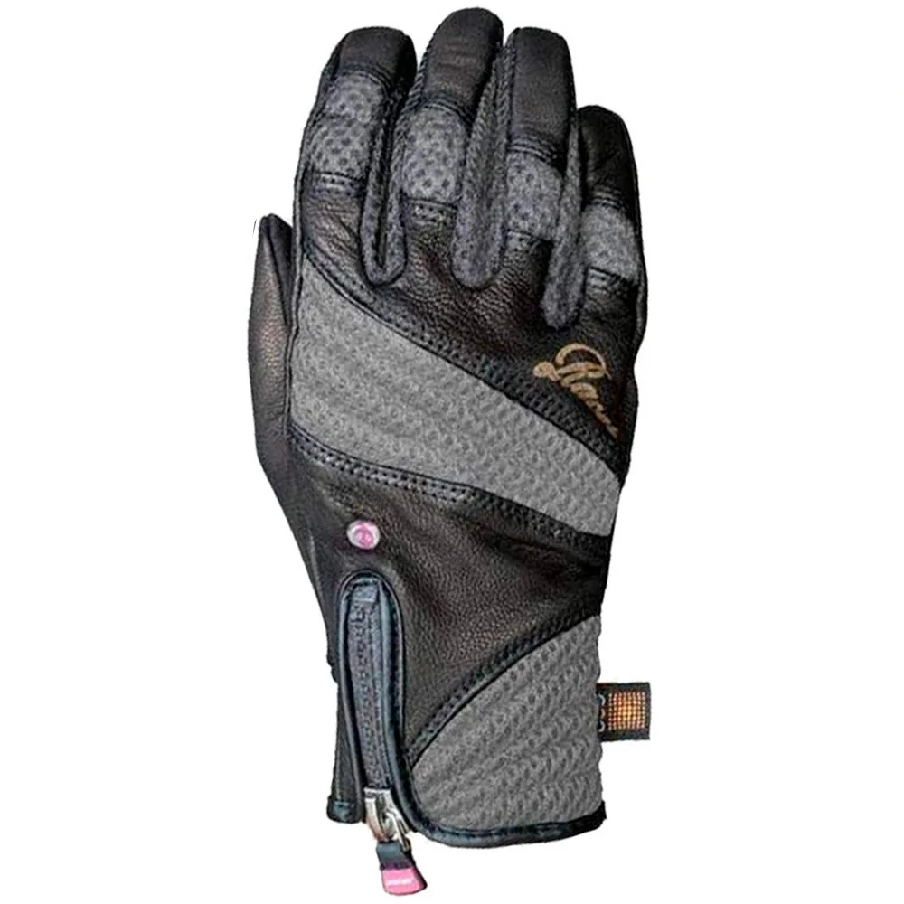 GUANTES VERANO RACER DONNA NEGRO / GRIS