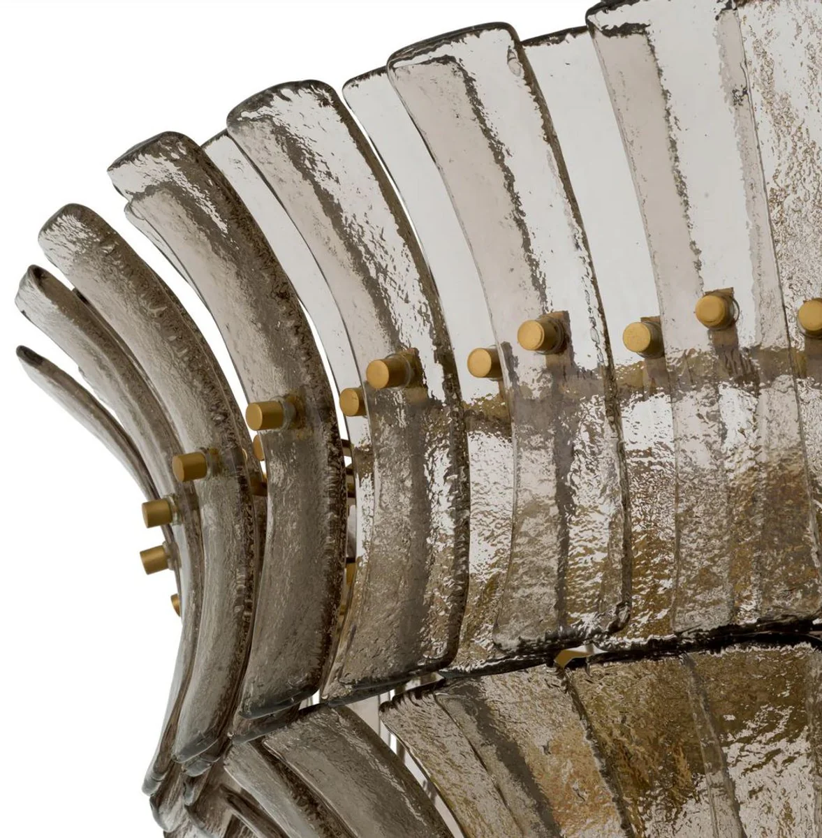 Casa Padrino l¨¢mpara de ara?a de lujo gris / lat¨®n antiguo ? 67 x A. 60 cm - L¨¢mpara de ara?a de cristal redonda - L¨¢mpara de ara?a de sal¨®n - L¨¢mpara de ara?a de hotel - Muebles de lujo