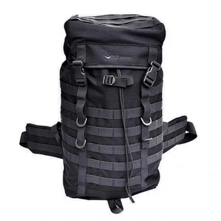 DD Hammocks Bergen Rucksack 55L negra - Mochila táctica de bushcraft