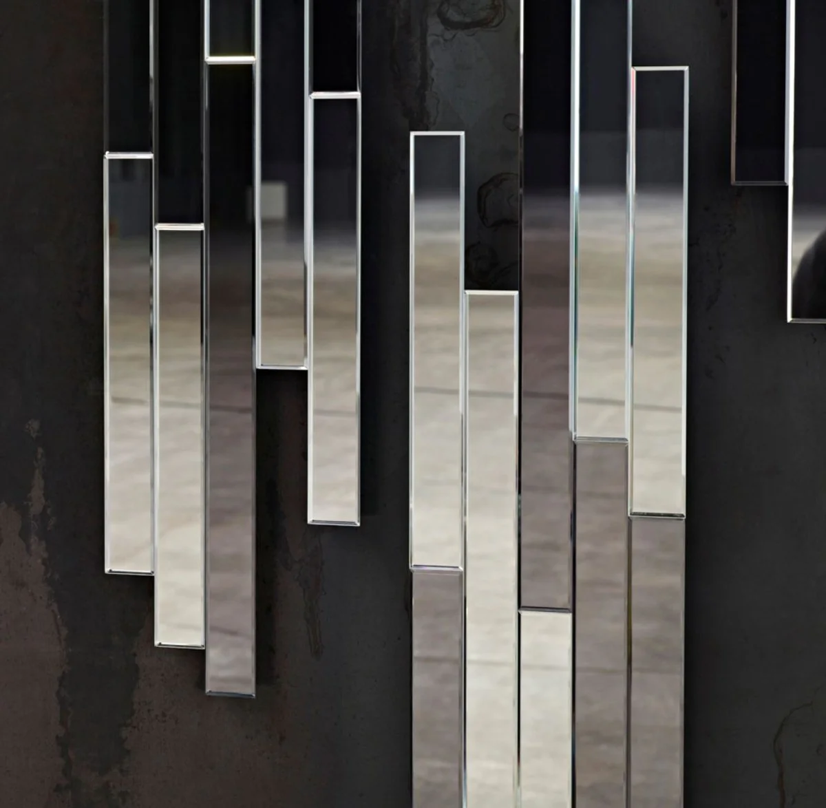 Casa Padrino espejo de pared / espejo de pared dise?o 23 x H. 110 cm - Colecci¨®n de Dise?o