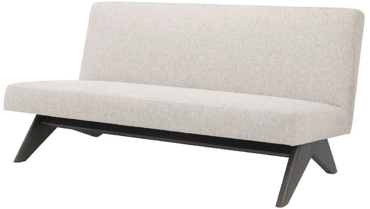 Casa Padrino sof¨¢ de lujo natural / marr¨®n 152 x 81 x A. 75 cm - Sof¨¢ de sal¨®n - Muebles de sal¨®n de lujo
