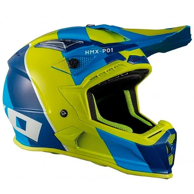 CASCO CROSS / ENDURO HEBO RIPPLE LIMA / AZUL