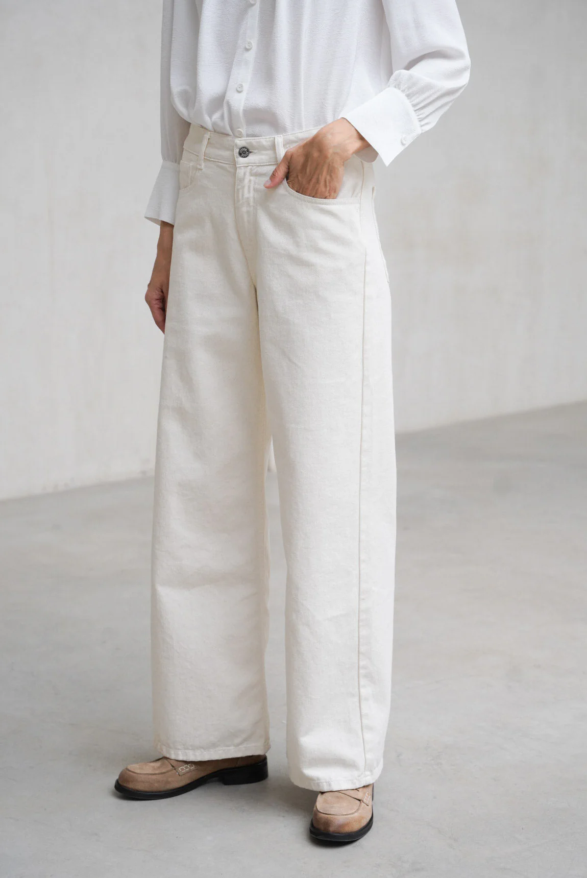 Rivera-spain Pantalón Evoque denim crudo