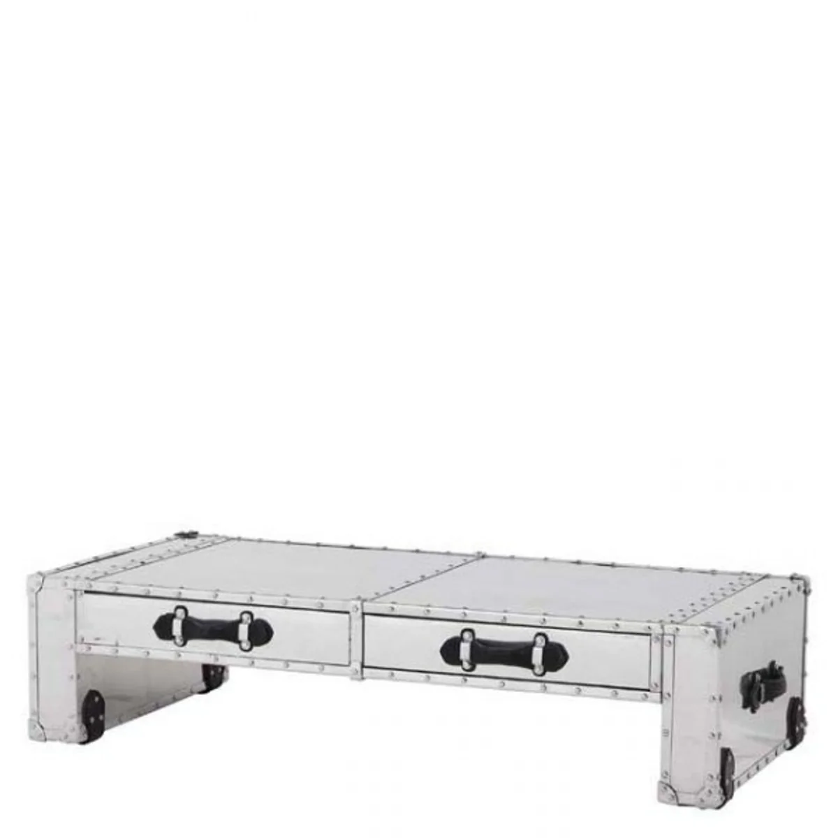 Casa Padrino coffee table vintage metal aluminum Mod2 - Coffee Table - Aluminum coffee table