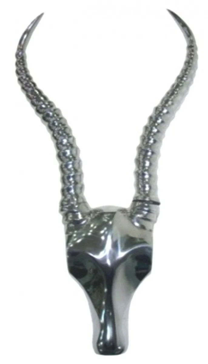 Casa Padrino designer antler aluminum alloy Geissbock antlers wall decor wall decoration wall figure