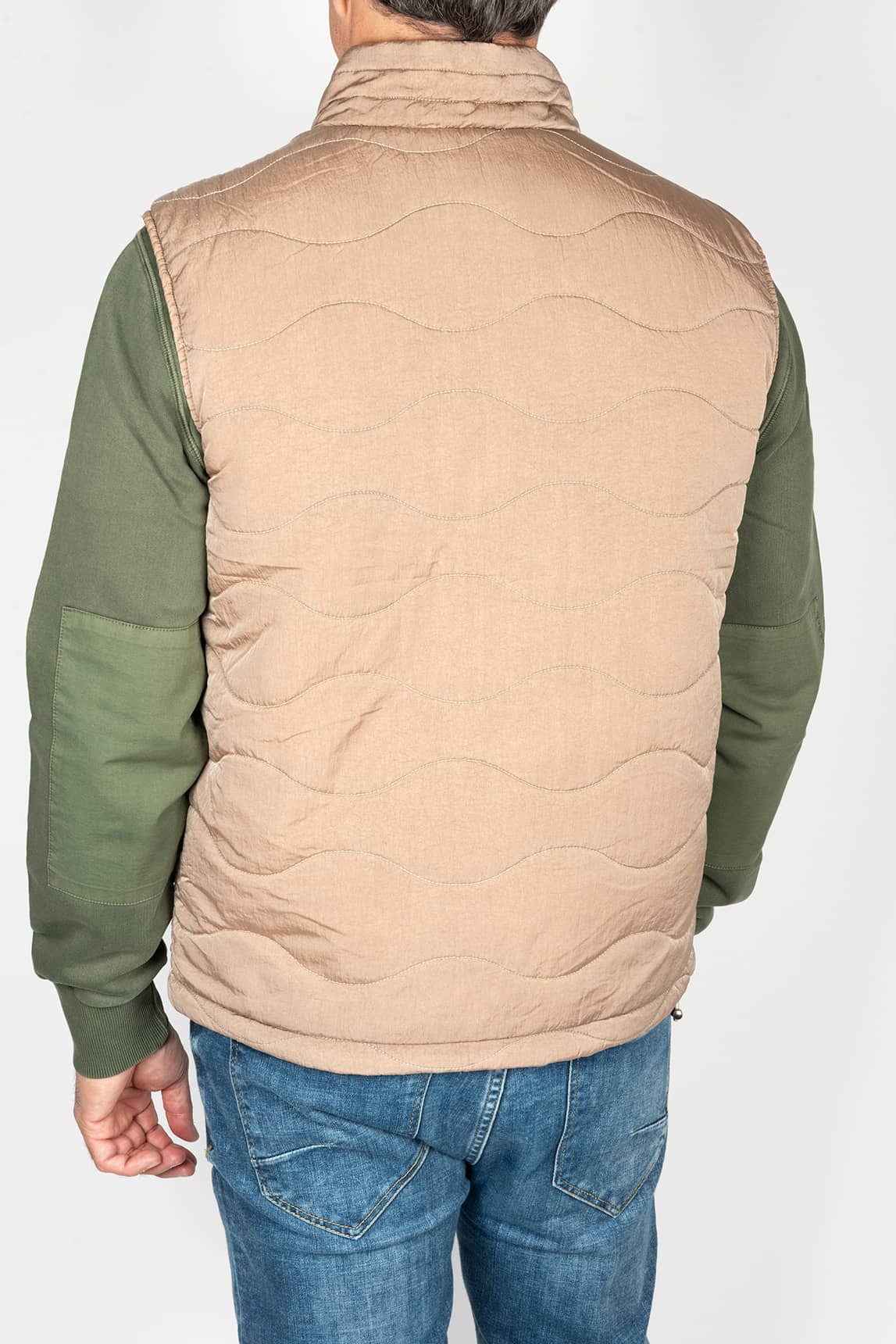 Rivera-spain Chaleco Keeling acolchado arena