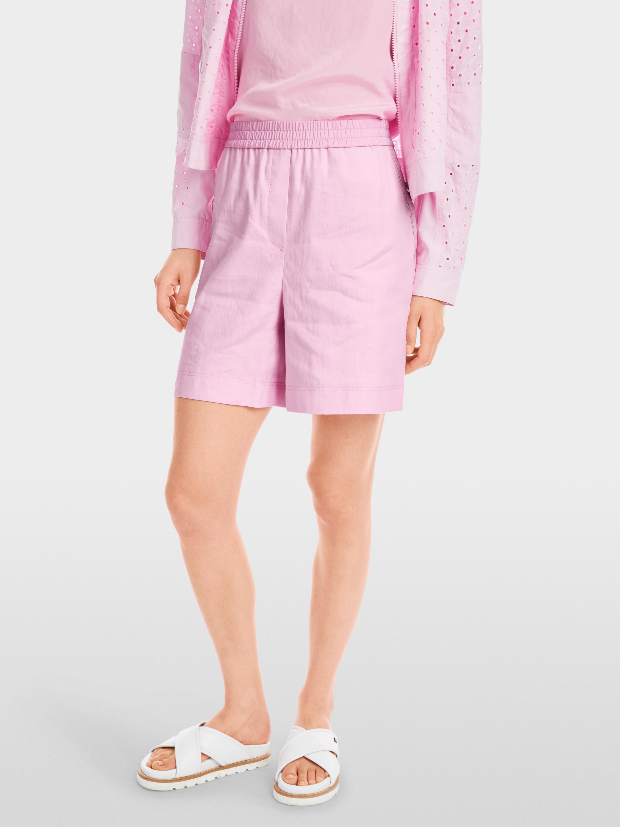 Marc-Cain WILLMAR shorts with linen