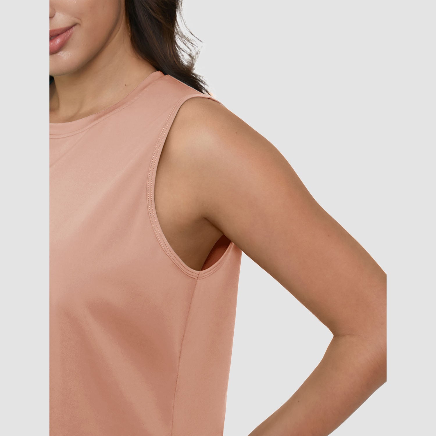 Crop Tops for Women Athletic Running Workout UPF 50+ Cropped Tank Tops