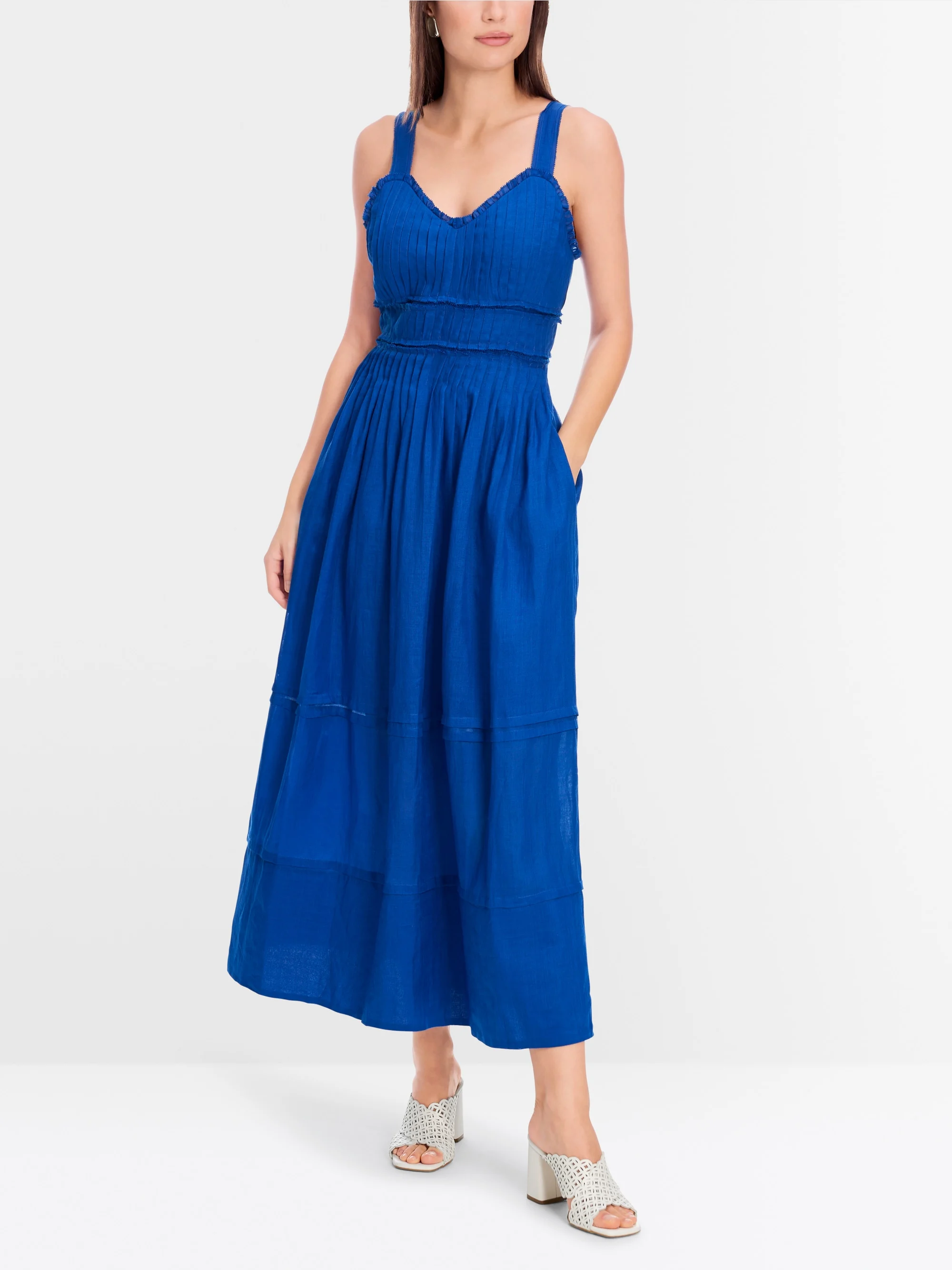 Marc-Cain Corset dress with pleats