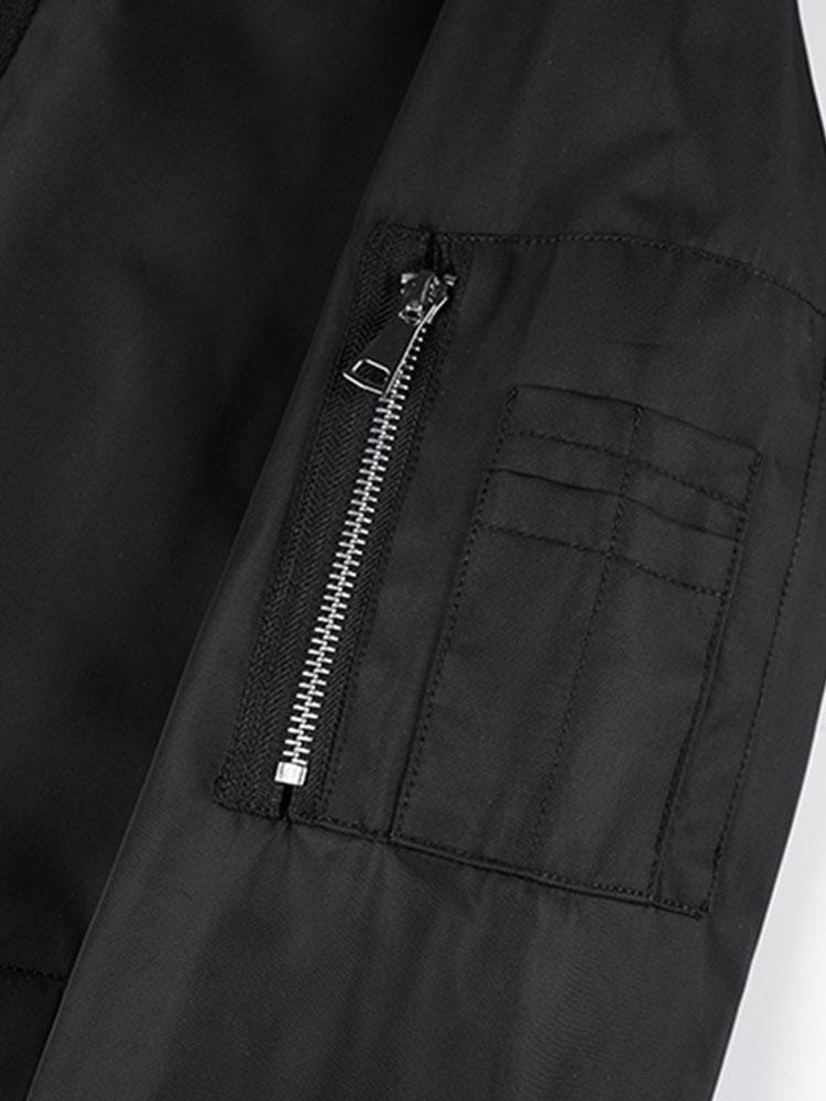 Hooded Bomber Jacket