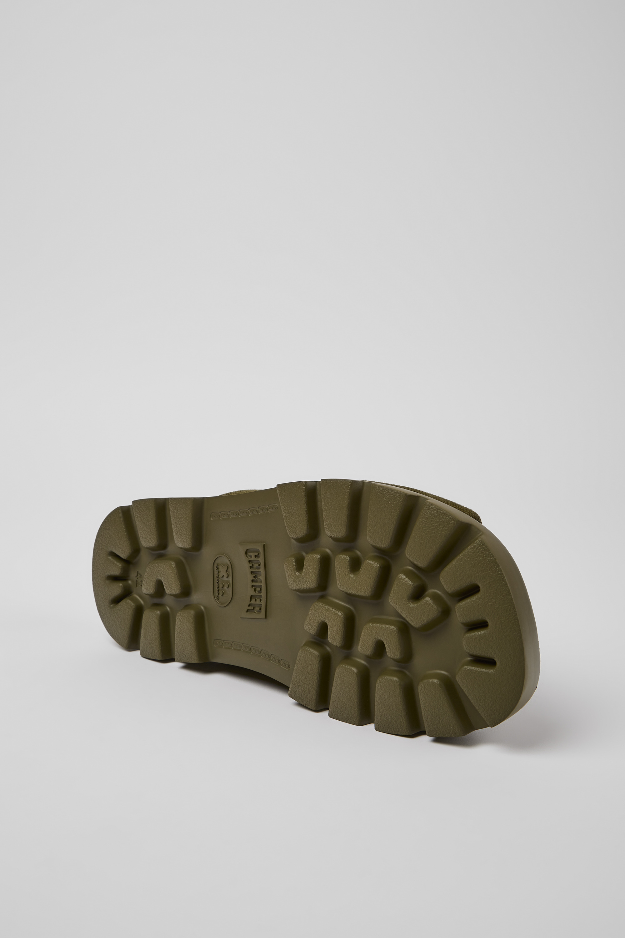 Brutus Sandal - Green recycled cotton sandals for men