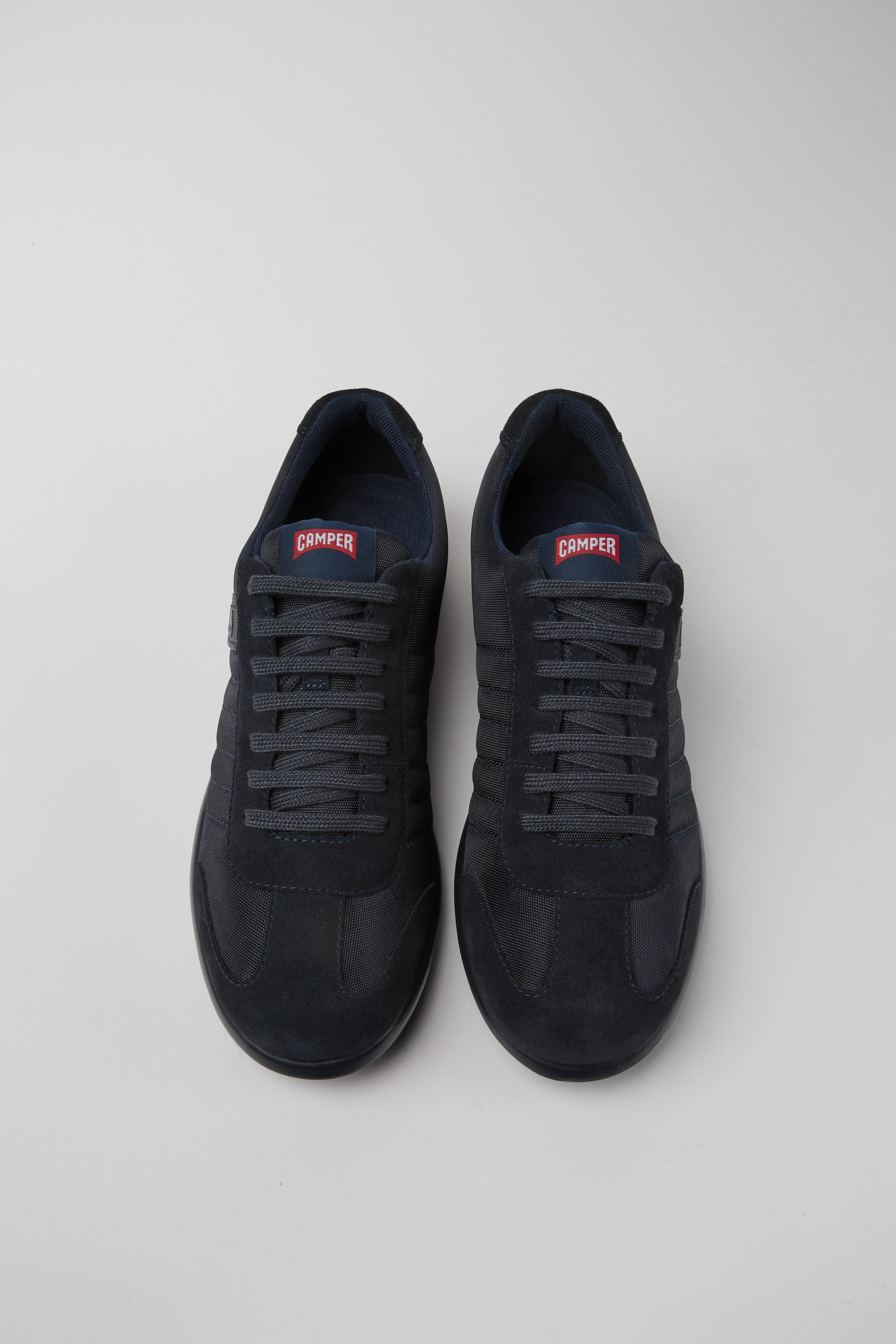 Pelotas XLite - Navy blue textile and nubuck shoes for men