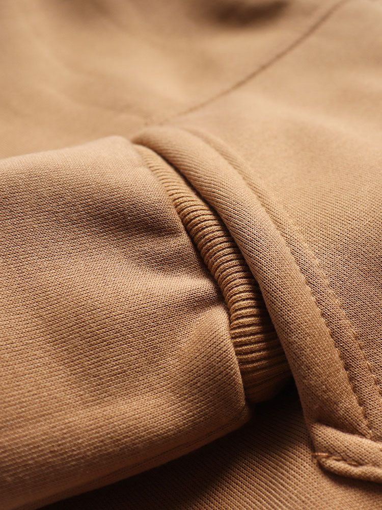 Hip Hop Style Bear Print Hoodie