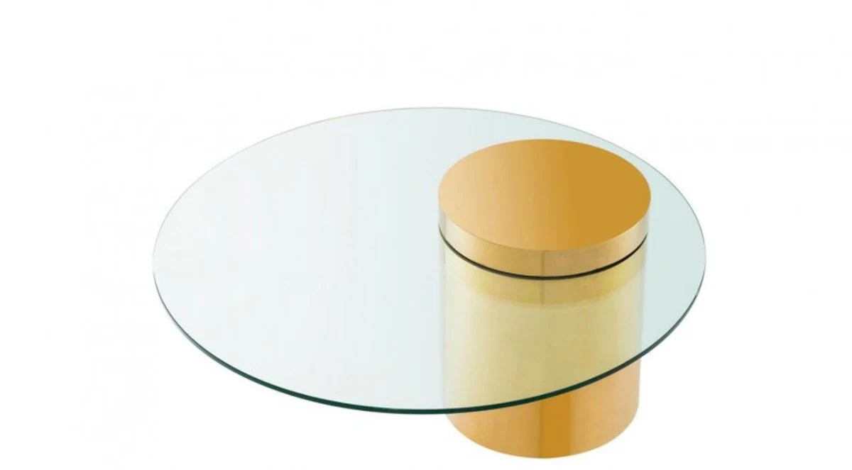 Casa Padrino art deco luxury coffee table gold - Limited Edition