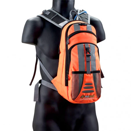 Mochila de hidratación OZtrail BLUE TONGUE HI-VIZ 17L – naranja