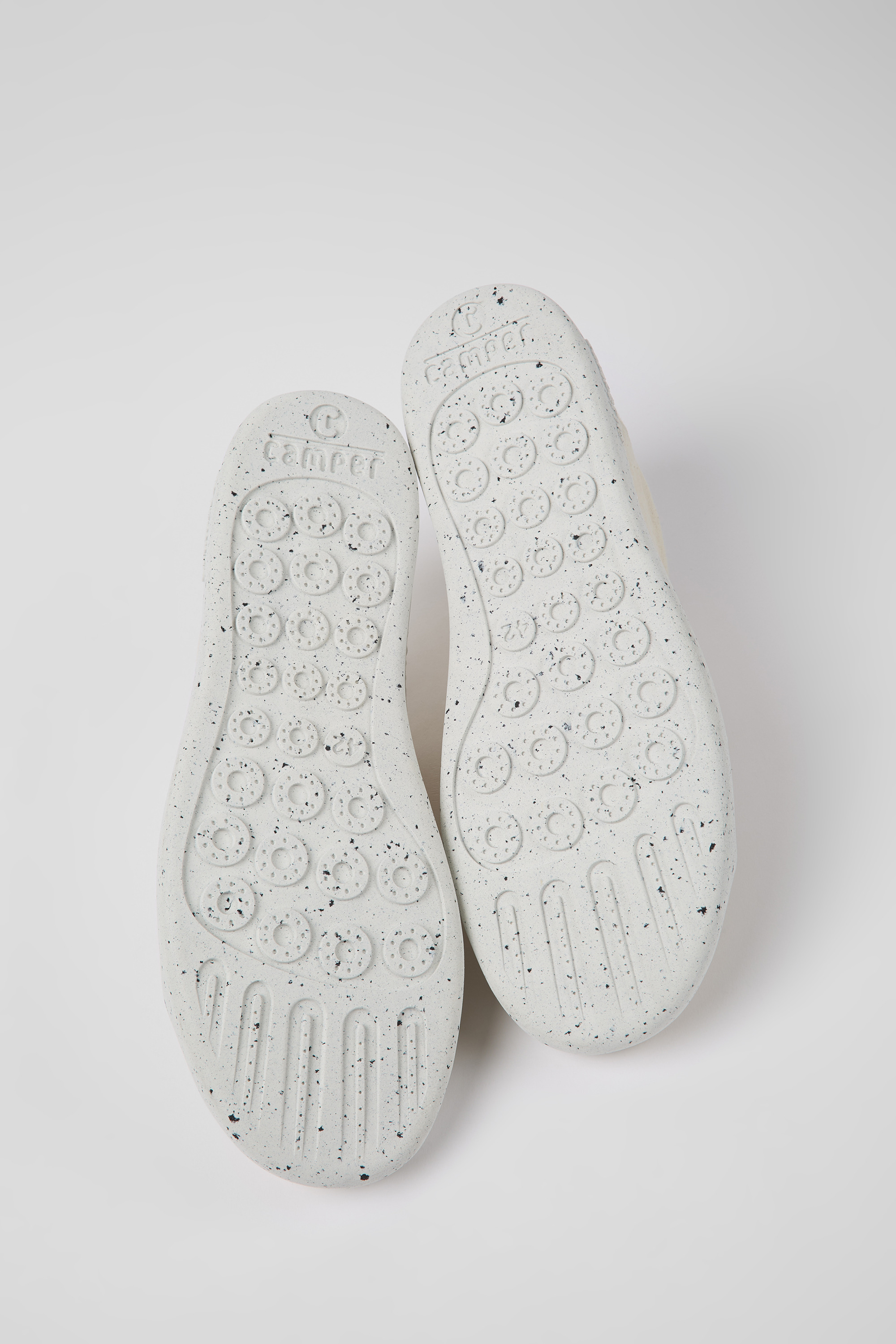 Peu Touring - Beige textile sneakers for men