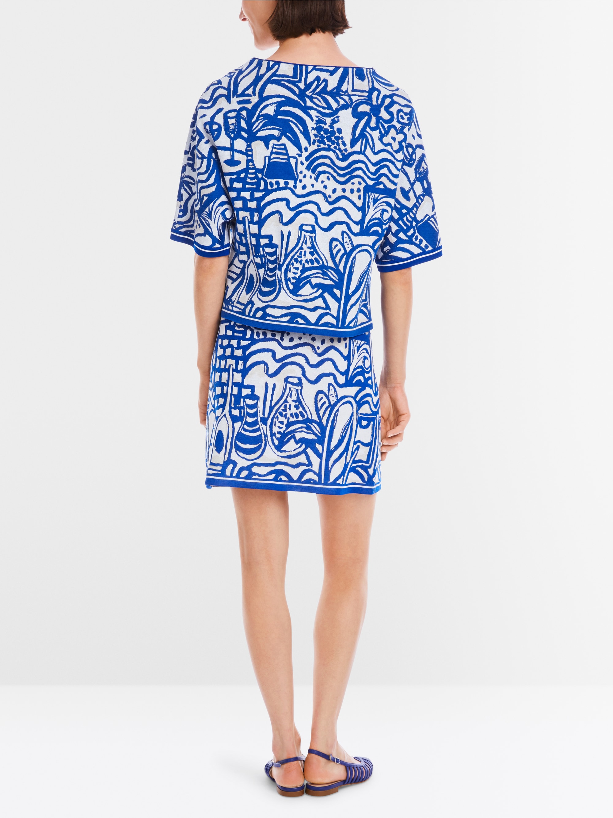 Marc-Cain Rethink Together print jumper