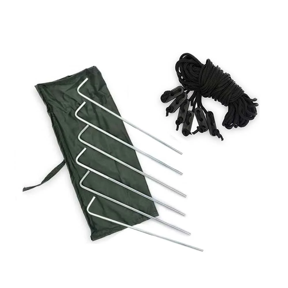 DD Hammocks Pack 6 piquetas + 6 vientos