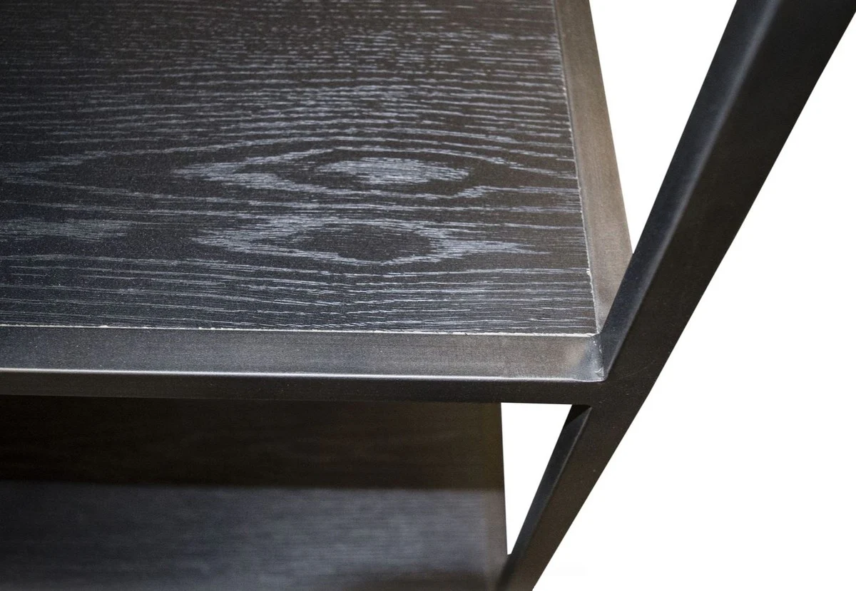 Casa Padrino estanter¨ªa de dise?o negro 80 x 40 x H. 210 cm - calidad de lujo