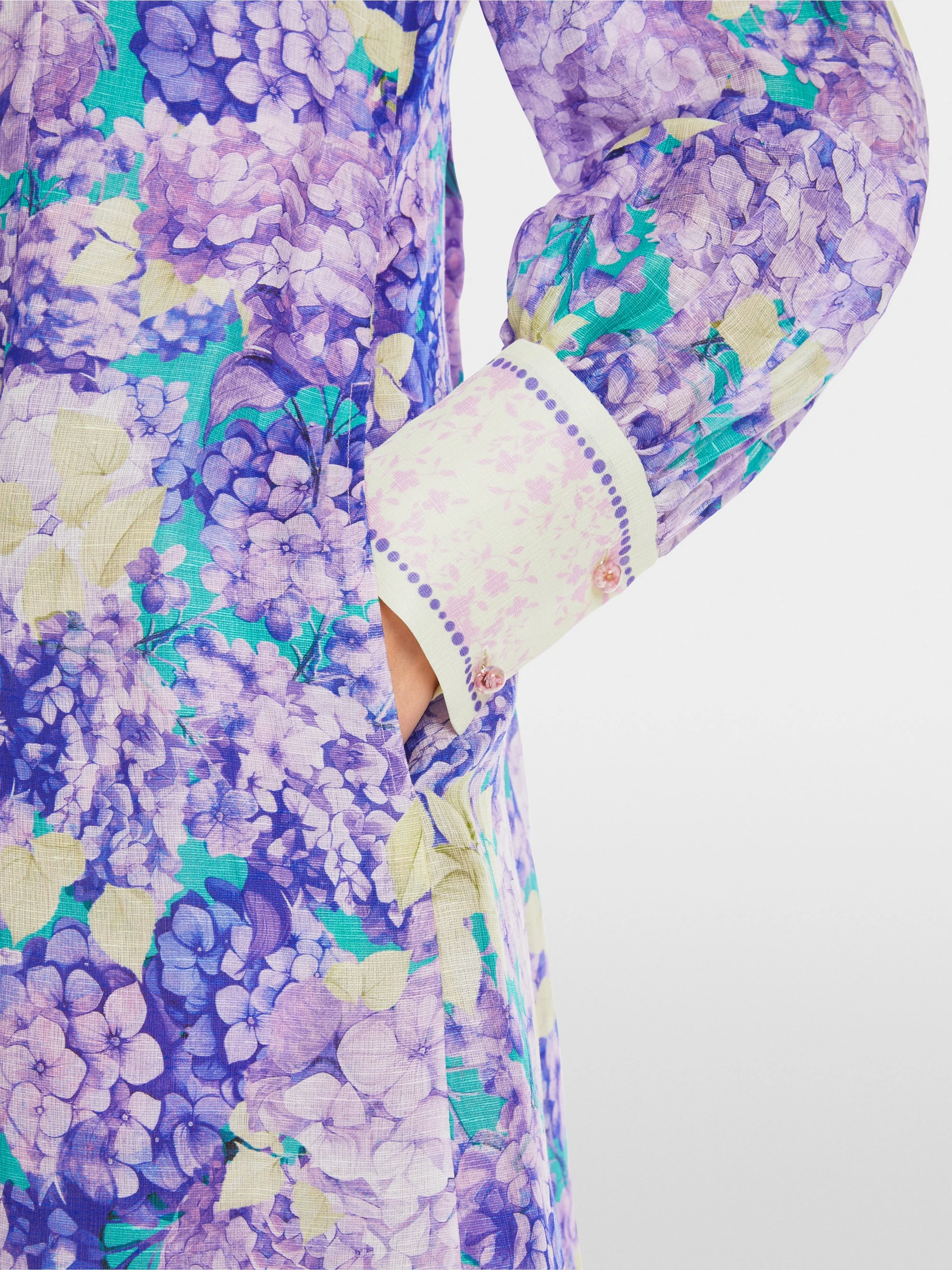 Marc-Cain Floral print short shirt dress