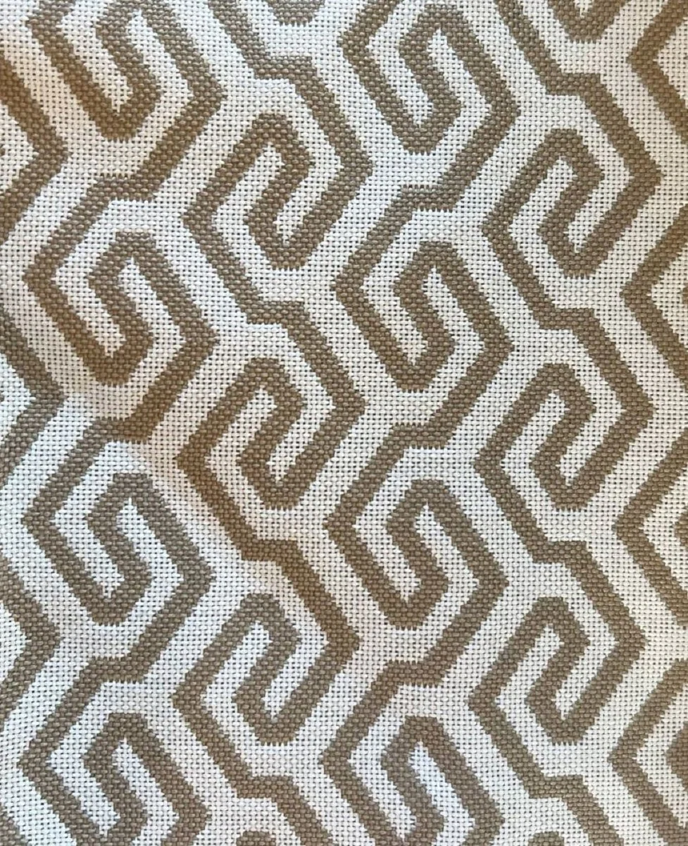 Casa Padrino tumbona de jard¨ªn doble de lujo blanco / beige 180 x 160 cm