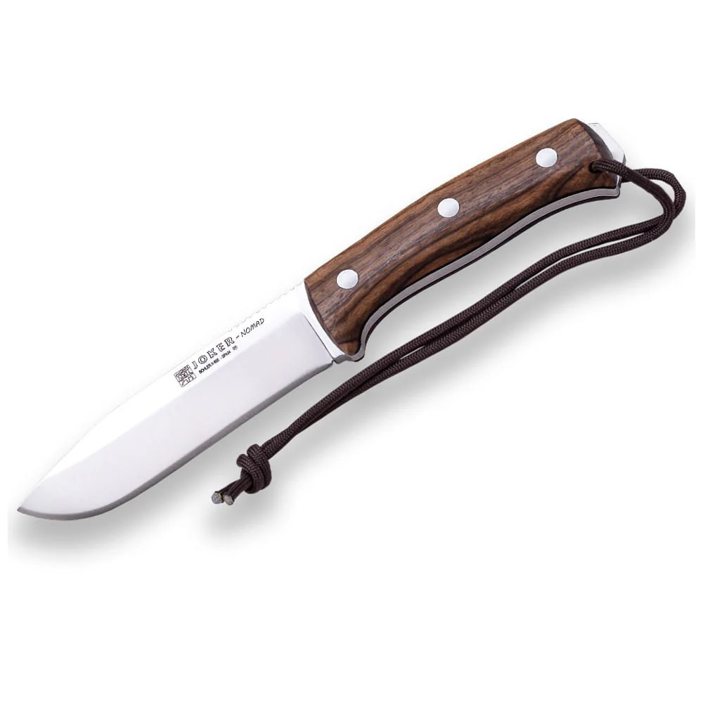 Joker Nomad Nogal - Cuchillo de supervivencia y bushcraft