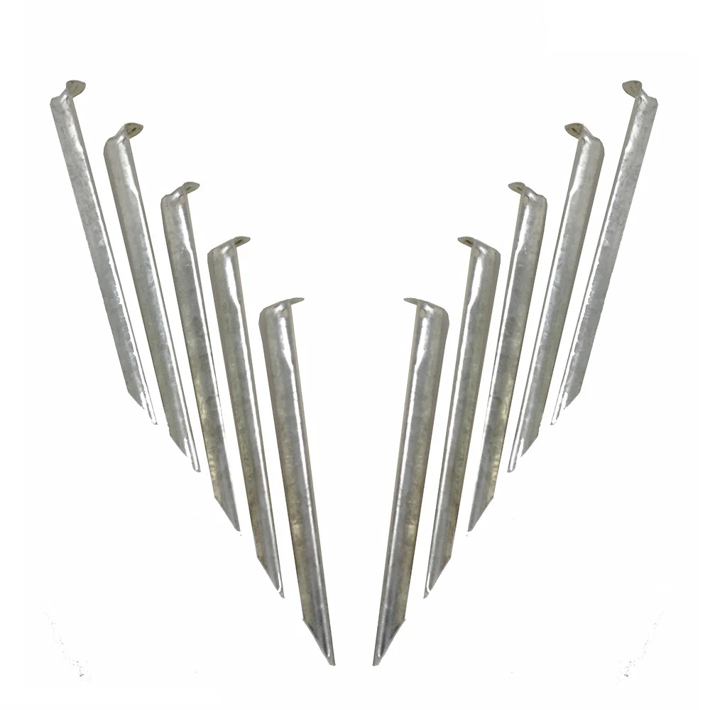 Pack de 10 Estacas ACANALADAS 20 CM